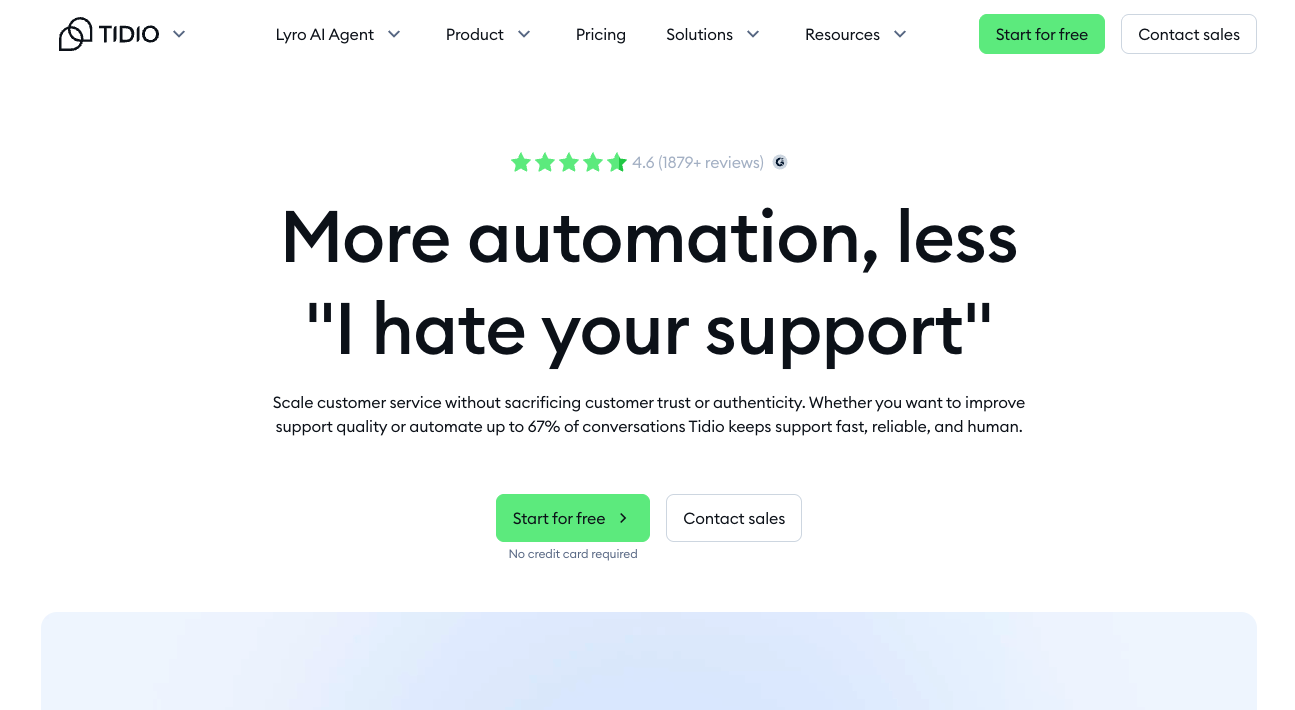 Zendesk chat alternatives Tidio